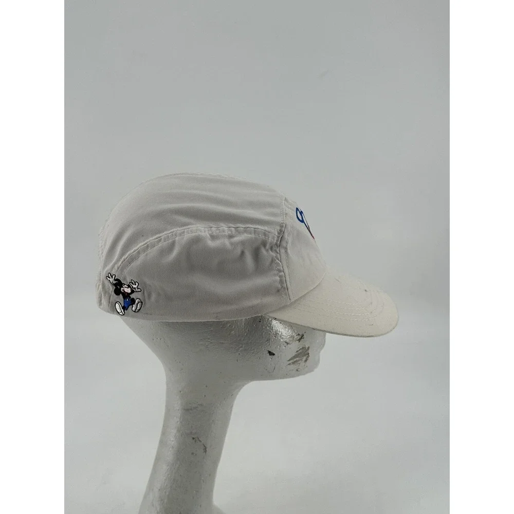 Mickey Unlimited Mickey Mouse Olympic Rings Embroidered White Baseball Cap‎